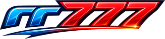 rr777 গোলাপি নীল ব্র্যান্ড লোগো